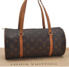 Authentic Louis Vuitton Monogram Papillon 30 Hand Bag M51385 LV 0140F