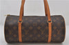 Authentic Louis Vuitton Monogram Papillon 30 Hand Bag M51385 LV 0140F