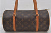 Authentic Louis Vuitton Monogram Papillon 30 Hand Bag M51385 LV 0140F