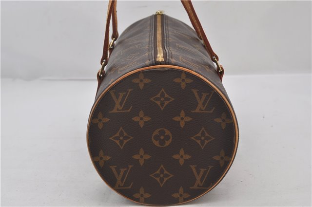 Authentic Louis Vuitton Monogram Papillon 30 Hand Bag M51385 LV 0140F