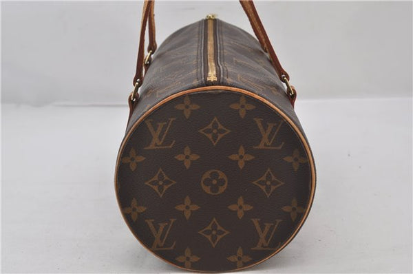 Authentic Louis Vuitton Monogram Papillon 30 Hand Bag M51385 LV 0140F