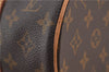 Authentic Louis Vuitton Monogram Papillon 30 Hand Bag M51385 LV 0140F