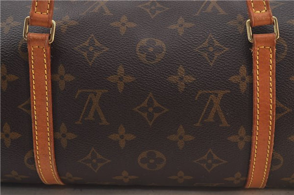 Authentic Louis Vuitton Monogram Papillon 30 Hand Bag M51385 LV 0140F