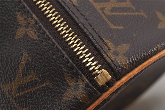 Authentic Louis Vuitton Monogram Papillon 30 Hand Bag M51385 LV 0140F