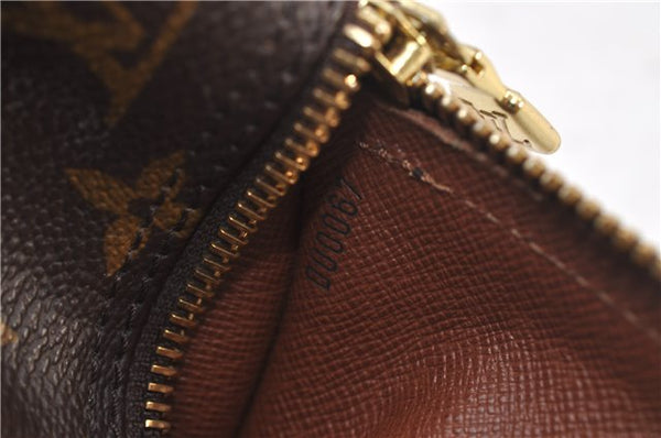 Authentic Louis Vuitton Monogram Papillon 30 Hand Bag M51385 LV 0140F