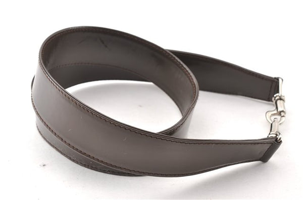 Authentic GUCCI Bamboo 2Way Shoulder Hand Bag Nylon Leather Khaki Green 0141G