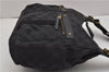 Authentic GUCCI Shoulder Cross Body Bag GG Canvas Leather 90762 Black 0142G