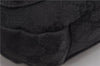 Authentic GUCCI Shoulder Cross Body Bag GG Canvas Leather 90762 Black 0142G
