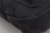 Authentic GUCCI Shoulder Cross Body Bag GG Canvas Leather 90762 Black 0142G