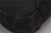 Authentic GUCCI Shoulder Cross Body Bag GG Canvas Leather 90762 Black 0142G