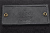 Authentic GUCCI Shoulder Cross Body Bag GG Canvas Leather 90762 Black 0142G