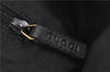 Authentic GUCCI Shoulder Cross Body Bag GG Canvas Leather 90762 Black 0142G