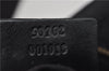 Authentic GUCCI Shoulder Cross Body Bag GG Canvas Leather 90762 Black 0142G