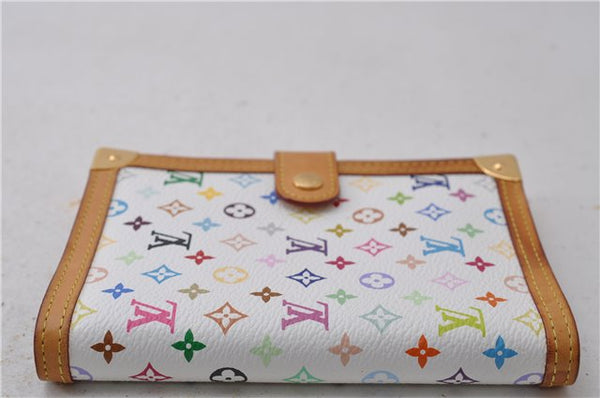 Louis Vuitton Monogram Multicolor Agenda PM Day Planner Cover R20896 White 0143D