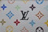 Louis Vuitton Monogram Multicolor Agenda PM Day Planner Cover R20896 White 0143D