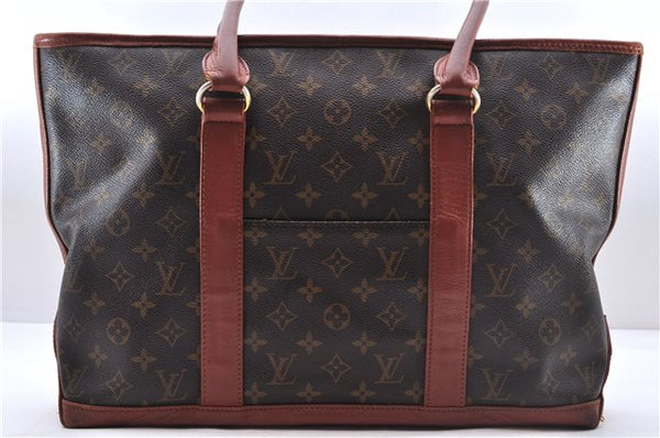 Authentic Louis Vuitton Monogram Sac Weekend PM Tote Hand Bag M42425 LV 0144E