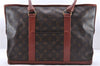 Authentic Louis Vuitton Monogram Sac Weekend PM Tote Hand Bag M42425 LV 0144E