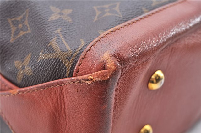 Authentic Louis Vuitton Monogram Sac Weekend PM Tote Hand Bag M42425 LV 0144E