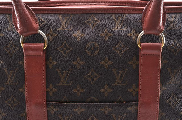 Authentic Louis Vuitton Monogram Sac Weekend PM Tote Hand Bag M42425 LV 0144E