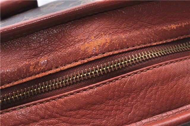 Authentic Louis Vuitton Monogram Sac Weekend PM Tote Hand Bag M42425 LV 0144E