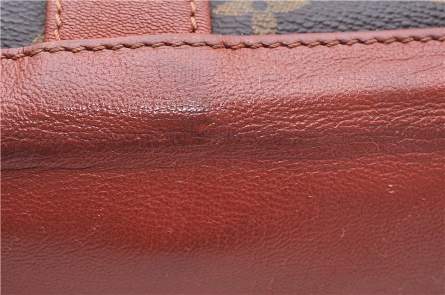 Authentic Louis Vuitton Monogram Sac Weekend PM Tote Hand Bag M42425 LV 0144E