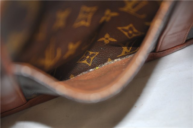 Authentic Louis Vuitton Monogram Sac Weekend PM Tote Hand Bag M42425 LV 0144E