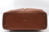 Authentic GUCCI Vintage Bamboo 2Way Shoulder Hand Bag Leather Brown Junk 0144G