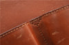 Authentic GUCCI Vintage Bamboo 2Way Shoulder Hand Bag Leather Brown Junk 0144G