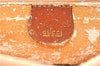 Authentic GUCCI Vintage Bamboo 2Way Shoulder Hand Bag Leather Brown Junk 0144G