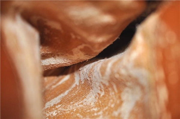 Authentic GUCCI Vintage Bamboo 2Way Shoulder Hand Bag Leather Brown Junk 0144G