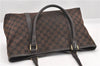 Authentic GUCCI Vintage Shoulder Tote Bag GG Canvas Leather 257302 Brown 0145G