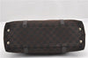 Authentic GUCCI Vintage Shoulder Tote Bag GG Canvas Leather 257302 Brown 0145G