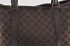 Authentic GUCCI Vintage Shoulder Tote Bag GG Canvas Leather 257302 Brown 0145G