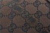 Authentic GUCCI Vintage Shoulder Tote Bag GG Canvas Leather 257302 Brown 0145G