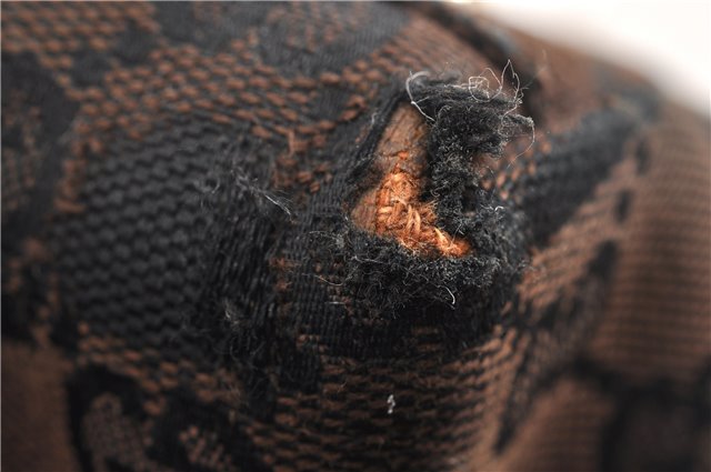 Authentic GUCCI Vintage Shoulder Tote Bag GG Canvas Leather 257302 Brown 0145G