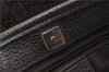 Authentic GUCCI Vintage Shoulder Tote Bag GG Canvas Leather 257302 Brown 0145G