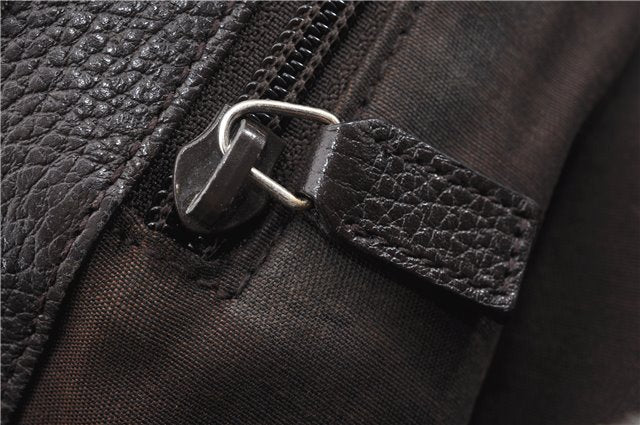 Authentic GUCCI Vintage Shoulder Tote Bag GG Canvas Leather 257302 Brown 0145G