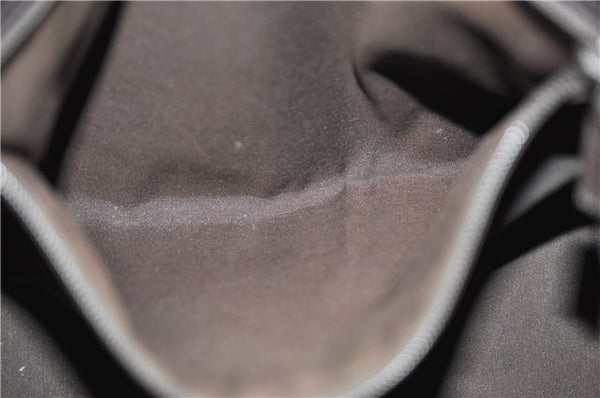 Authentic GUCCI Vintage Shoulder Tote Bag GG Canvas Leather 257302 Brown 0145G