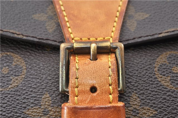 Authentic Louis Vuitton Monogram Jeune Fille MM M51226 Shoulder Cross Bag 0146G