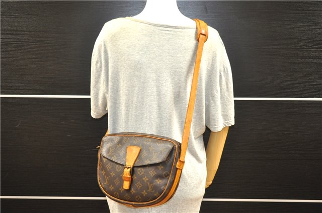 Authentic Louis Vuitton Monogram Jeune Fille MM M51226 Shoulder Cross Bag 0146G