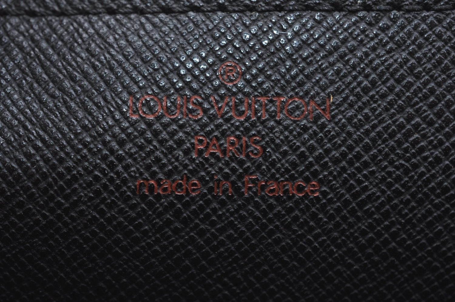 Auth Louis Vuitton Epi Pochette Sellier Dragonne Clutch Bag M52612 Black 0148G