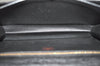 Auth Louis Vuitton Epi Pochette Sellier Dragonne Clutch Bag M52612 Black 0148G