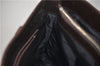 Auth BURBERRY Vintage Nova Check Nylon Leather Tote Hand Bag Beige Brown 0149D