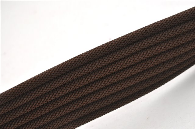 Authentic GUCCI Vintage Shoulder Bag Purse GG Canvas Leather 0014198 Brown 0150G