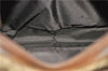 Authentic GUCCI Vintage Shoulder Bag Purse GG Canvas Leather 0014198 Brown 0150G