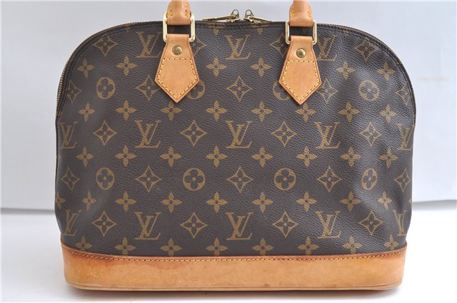 Authentic Louis Vuitton Monogram Alma Hand Bag Purse M51130 LV Junk 0151F