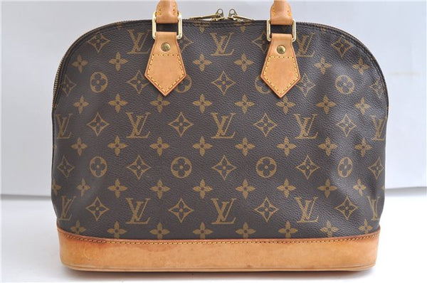 Authentic Louis Vuitton Monogram Alma Hand Bag Purse M51130 LV Junk 0151F
