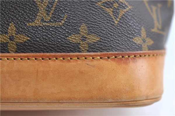 Authentic Louis Vuitton Monogram Alma Hand Bag Purse M51130 LV Junk 0151F