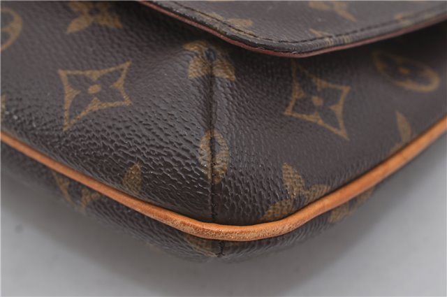 Authentic Louis Vuitton Monogram Musette Tango Shoulder Bag M51257 LV 0152F