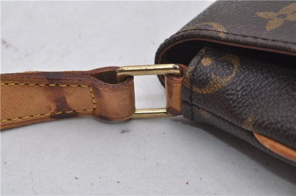 Authentic Louis Vuitton Monogram Musette Tango Shoulder Bag M51257 LV 0152F